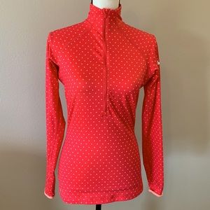 Women’s Nike DRI FIT Pro 1/2 zip athletic shirt/top